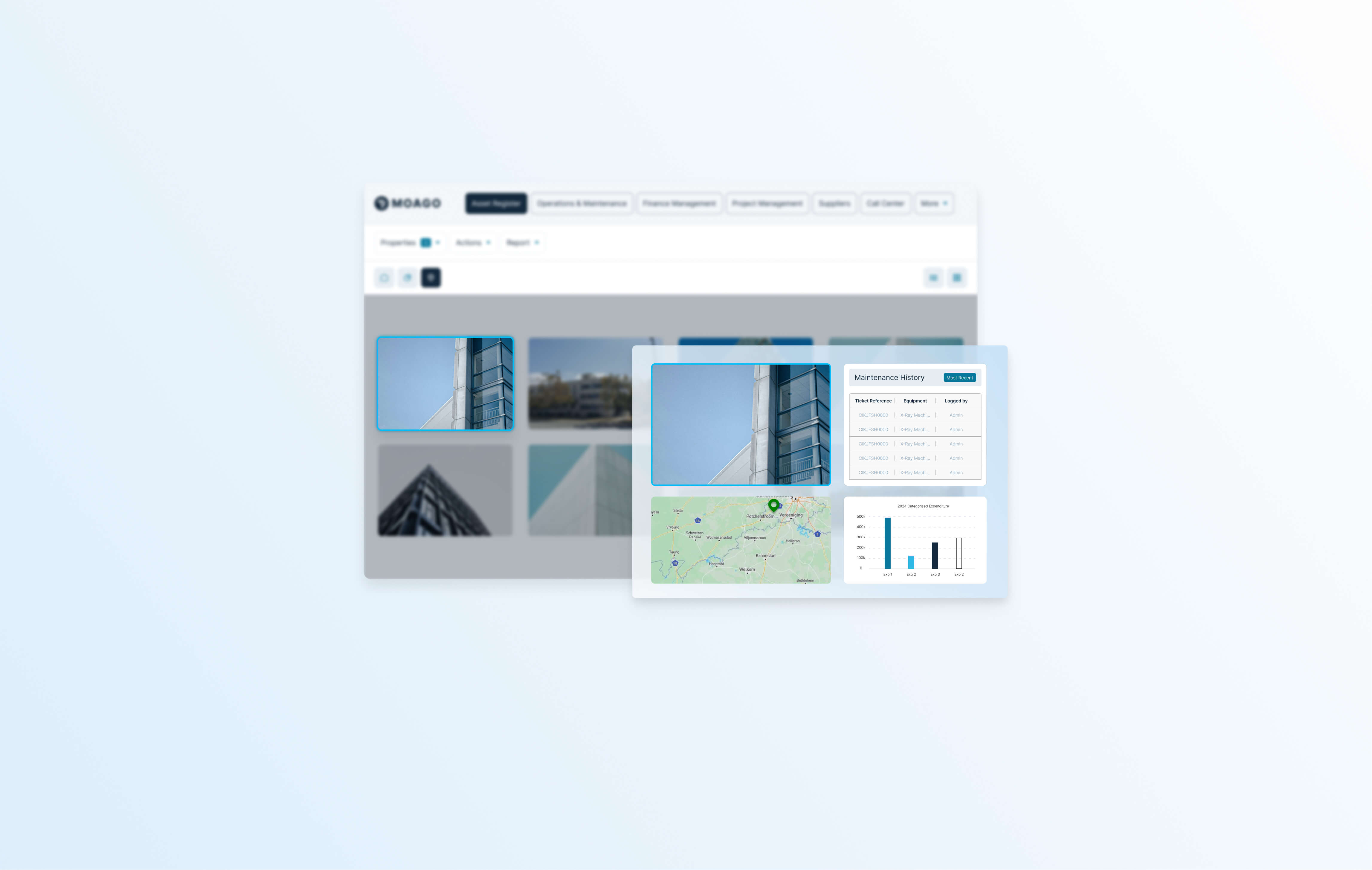 Asset Register Screenshot